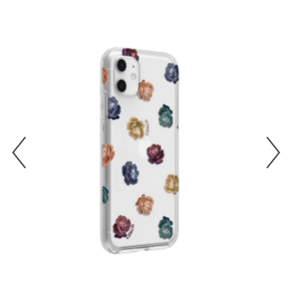 Coach floral iPhone 13 case NWT